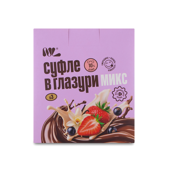 Нежное суфле в глазури