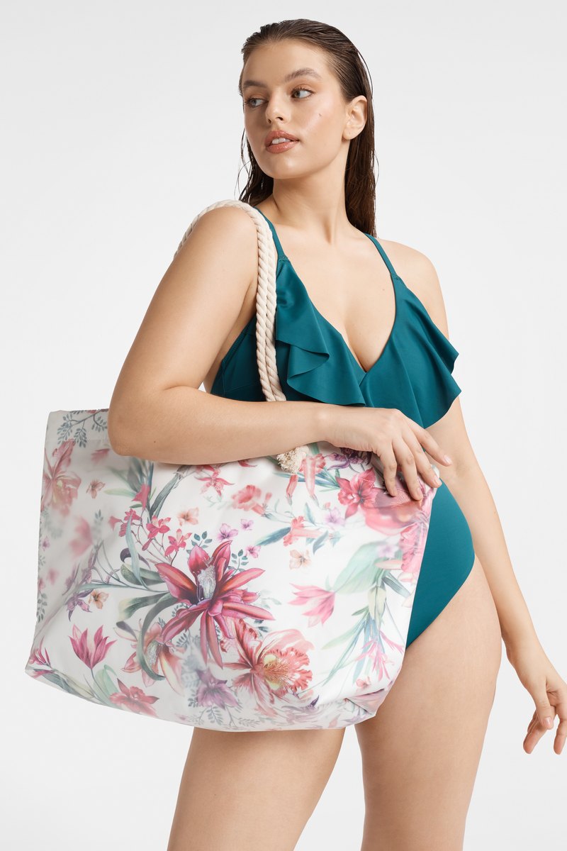 40828 PRAIA Сумка пляжная (Мульти, One Size)