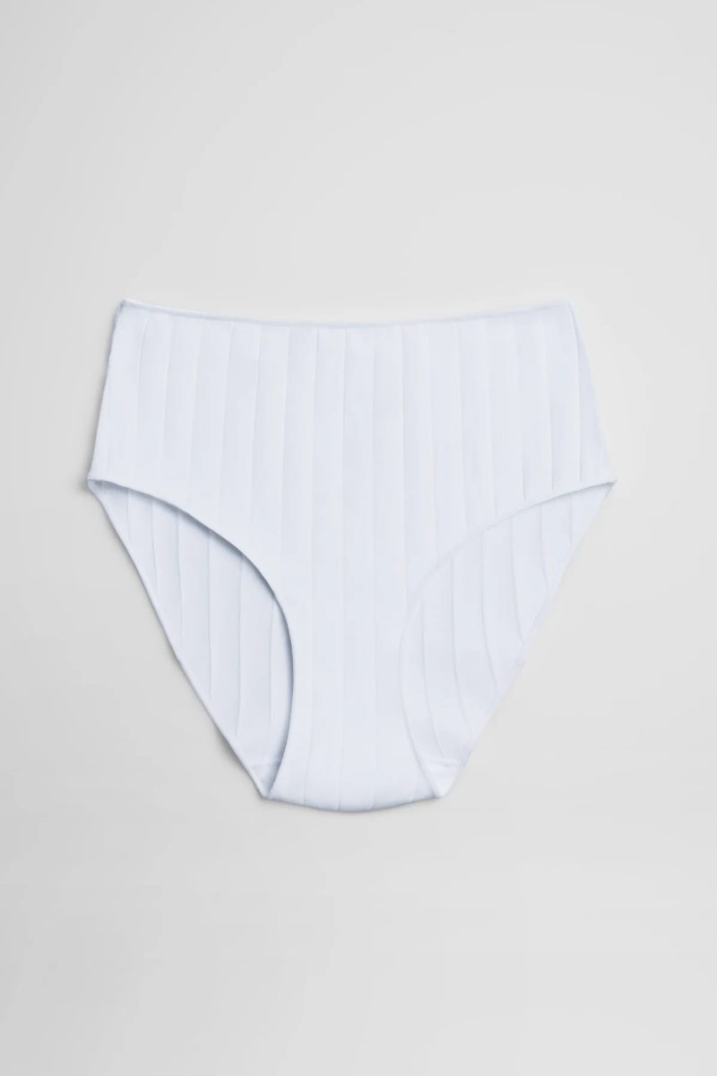 19652 High waist Трусы высокие (Белый, 38 (M))